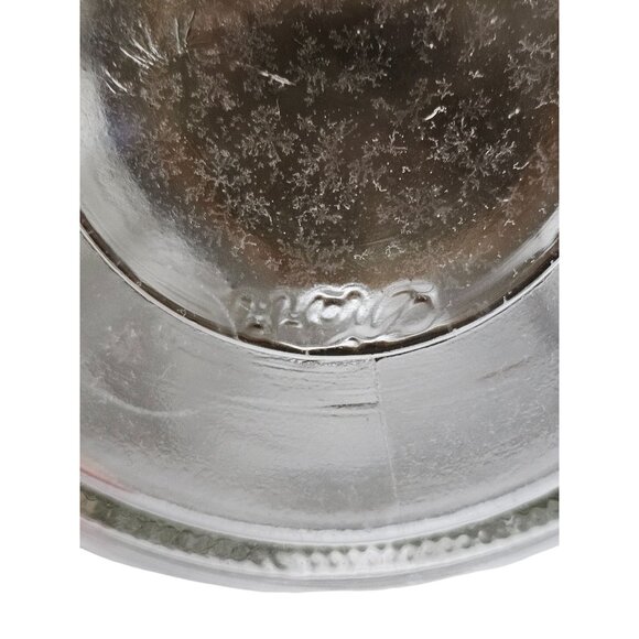 Vintage Clear Glass Kerr Jar With Metal Lid - Picture 9 of 11